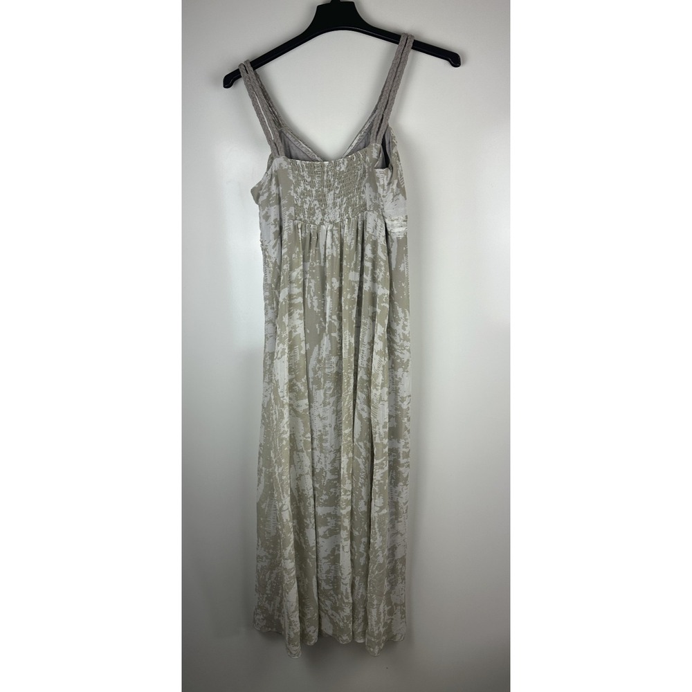 Soft Surroundings Summer Breeze Maxi Dress Braided Straps Overlay Beachy Boho PL - Picture 11 of 13